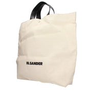 Τσάντα χειρός από μπεζ ύφασμα Jil Sander  