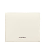 Πορτοφόλι Jil Sander από λευκό δέρμα