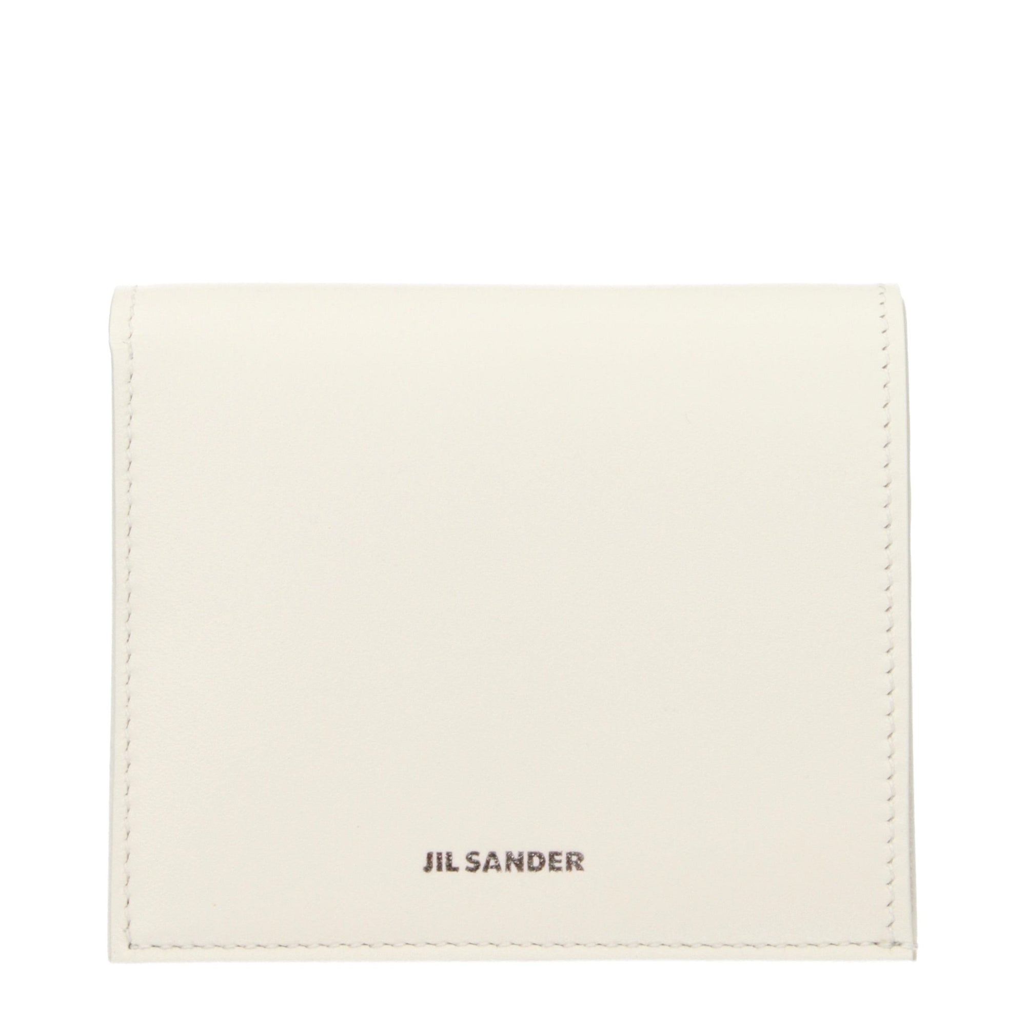Πορτοφόλι Jil Sander από λευκό δέρμα