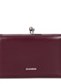 Jil Sander Red Leather Wallet