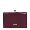 Jil Sander Red Leather Wallet