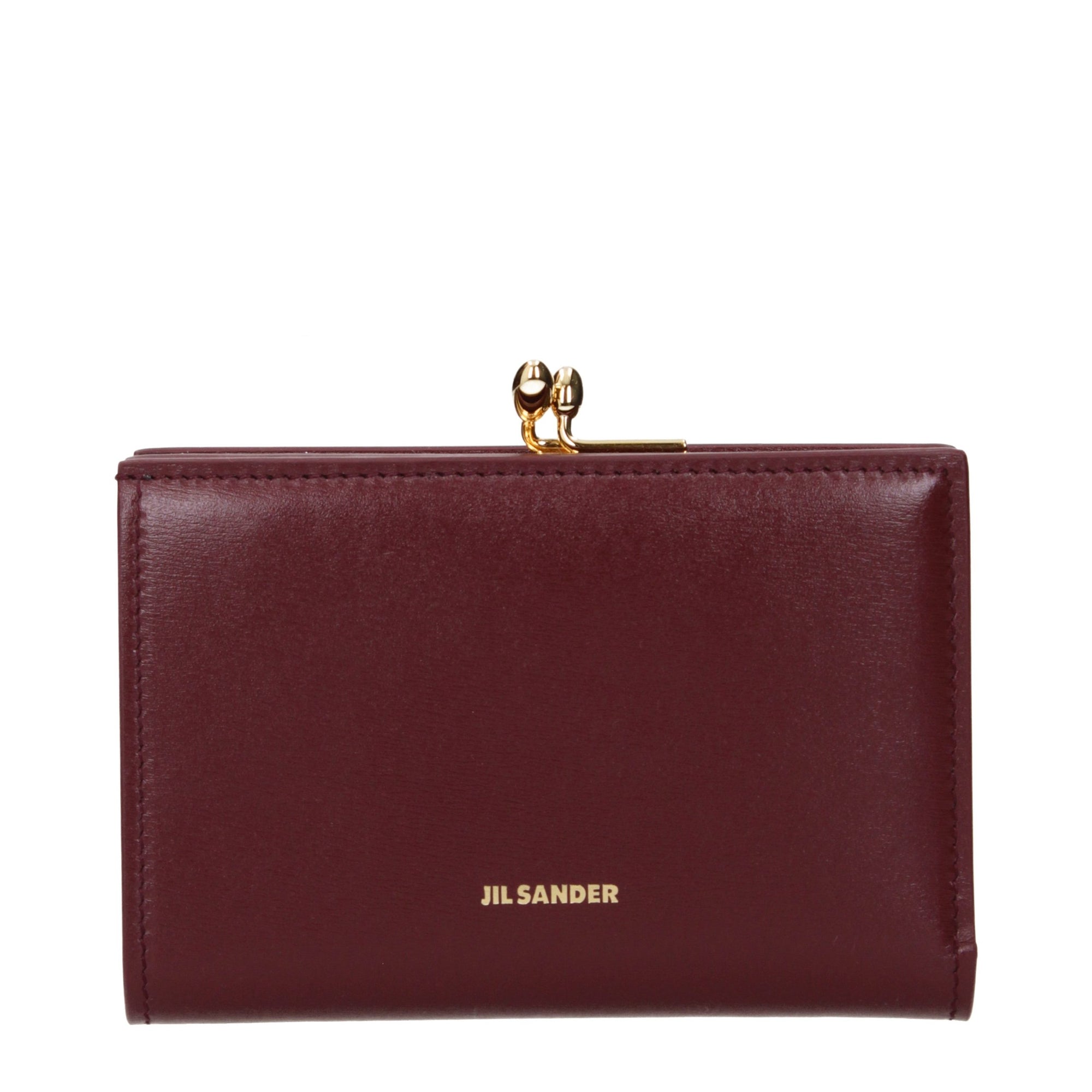 Πορτοφόλι Jil Sander από κόκκινο δέρμα