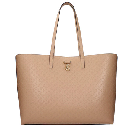 Τσάντα ώμου από καφέ δέρμα Jimmy Choo  