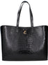 Jimmy Choo Black Leather Shoulder Bag