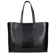 Jimmy Choo Black Leather Shoulder Bag