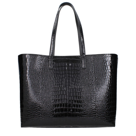 Jimmy Choo Black Leather Shoulder Bag