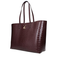 Jimmy Choo Red Leather Shoulder Bag