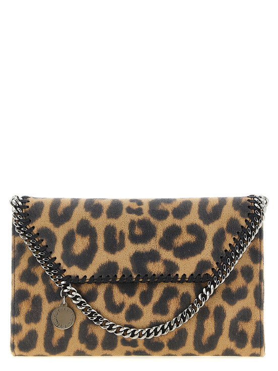 Stella McCartney Brown Polyester Clutch Bag