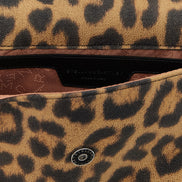 Καφέ clutch τσάντα από πολυεστέρα Stella McCartney  