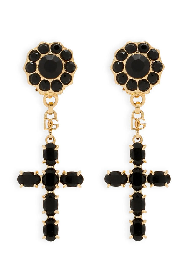 Σκουλαρίκια Dolce & Gabbana από χρυσό ορείχαλκο