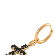 Dolce & Gabbana Black Brass Earrings