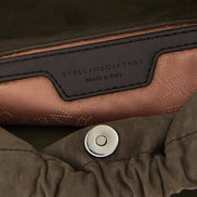 Τσάντα χιαστί από γκρι πολυαμίδιο Stella McCartney  