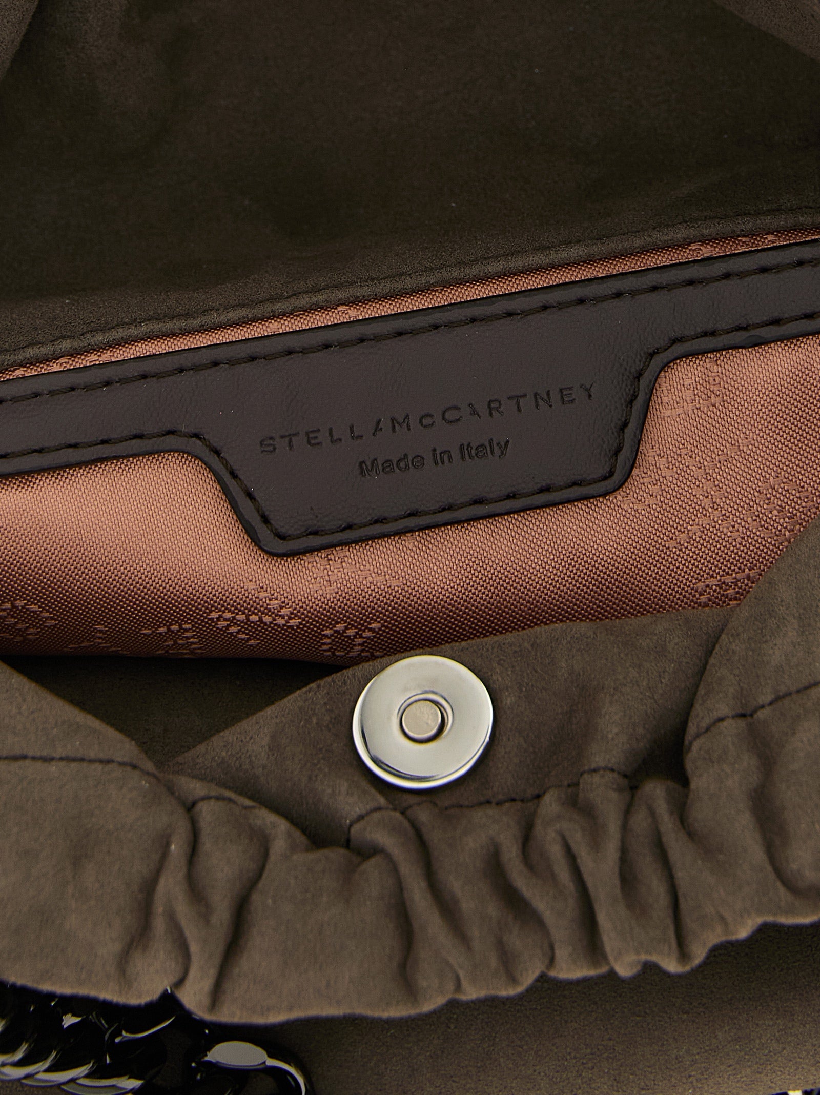 Τσάντα χιαστί από γκρι πολυαμίδιο Stella McCartney  