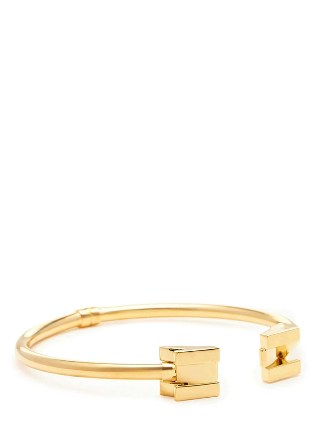 Elisabetta Franchi Gold Brass Necklace