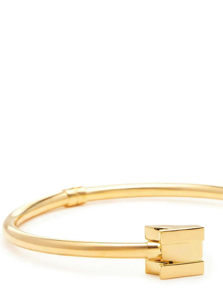 Elisabetta Franchi Gold Brass Necklace