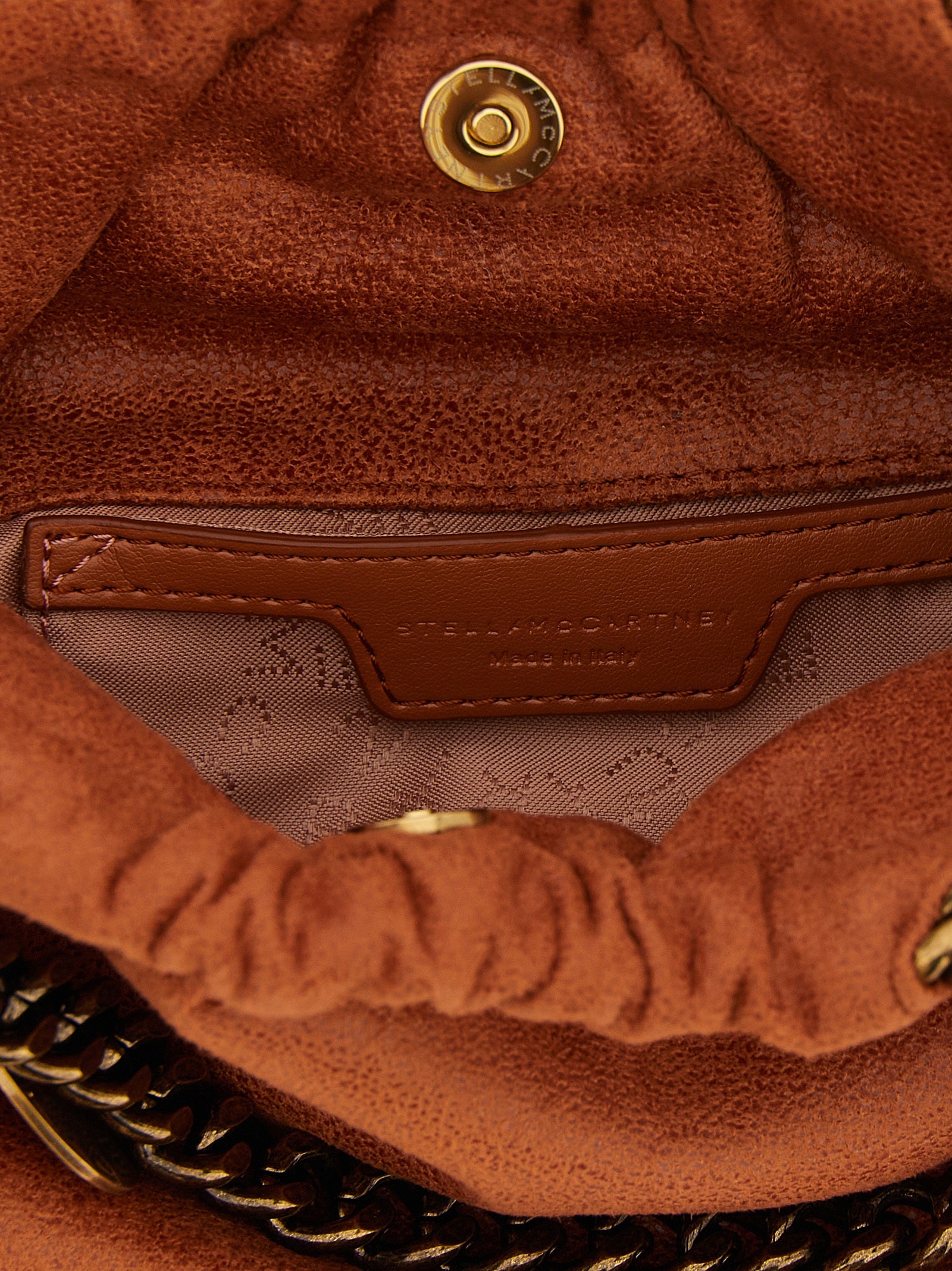 Stella McCartney Orange Polyester Shoulder Bag