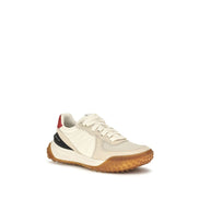 Moncler Beige Polyamide Athletic Sneakers