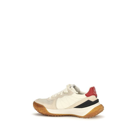 Moncler Beige Polyamide Athletic Sneakers