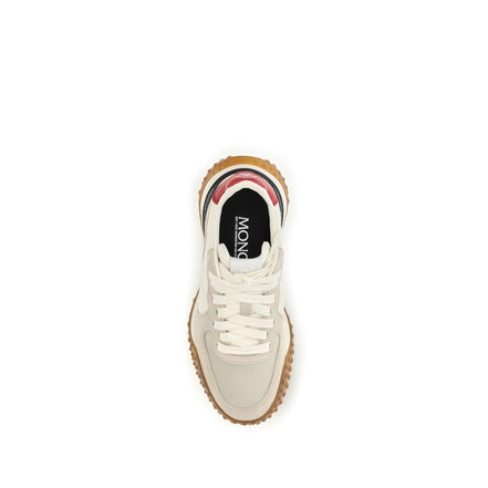 Moncler Beige Polyamide Athletic Sneakers