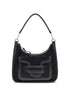 Pierre Hardy Black Calf Leather Bos Taurus Shoulder Bag