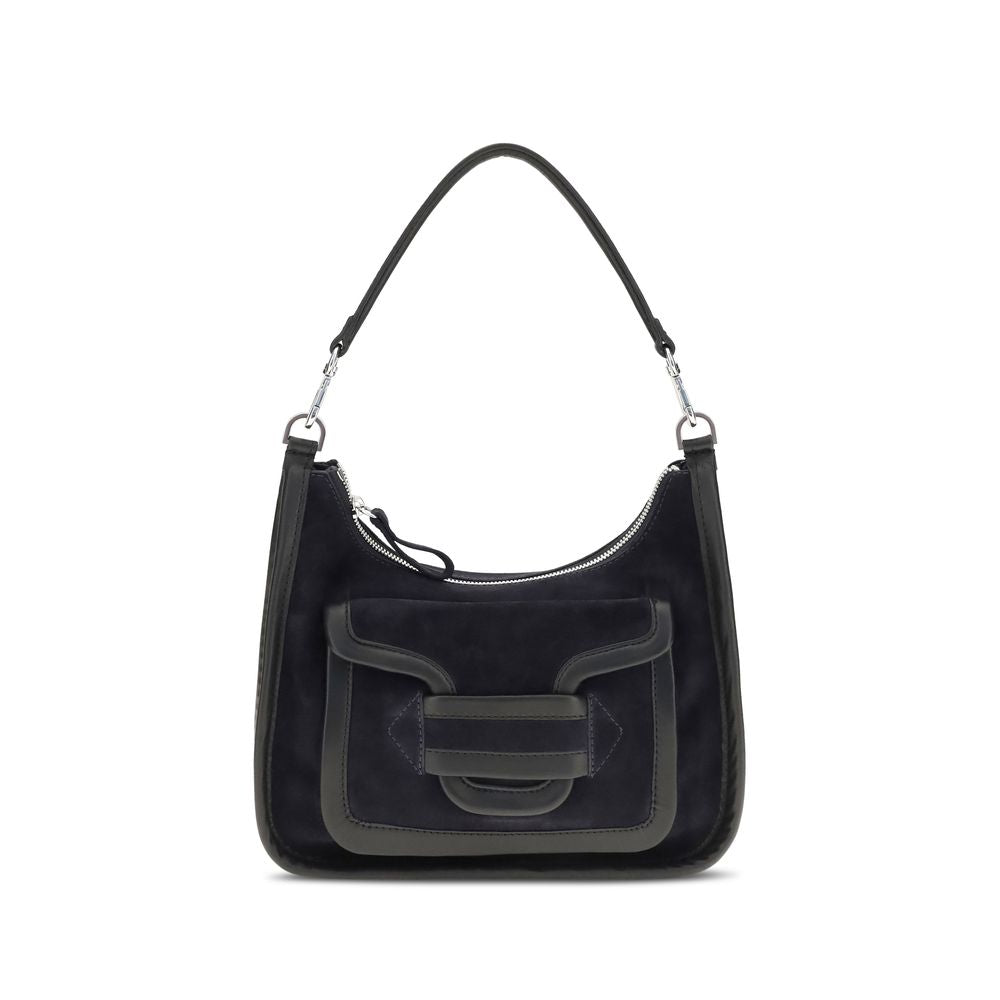 Pierre Hardy Black Calf Leather Bos Taurus Shoulder Bag