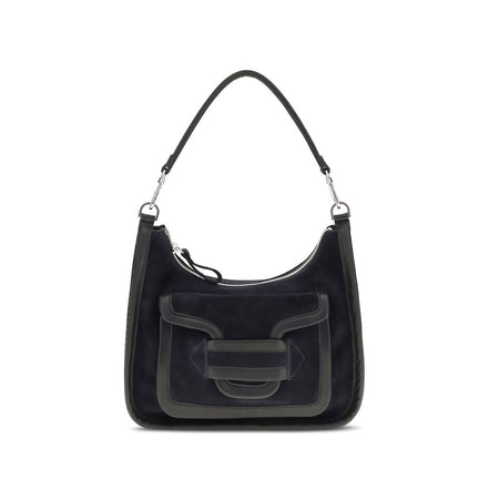 Pierre Hardy Black Calf Leather Bos Taurus Shoulder Bag