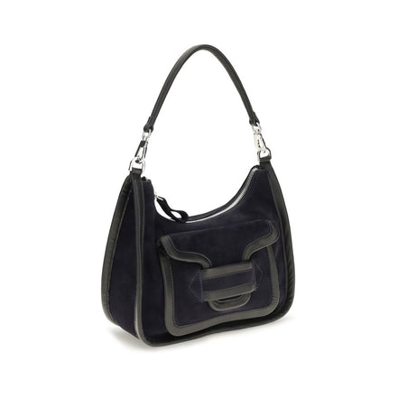 Pierre Hardy Black Calf Leather Bos Taurus Shoulder Bag