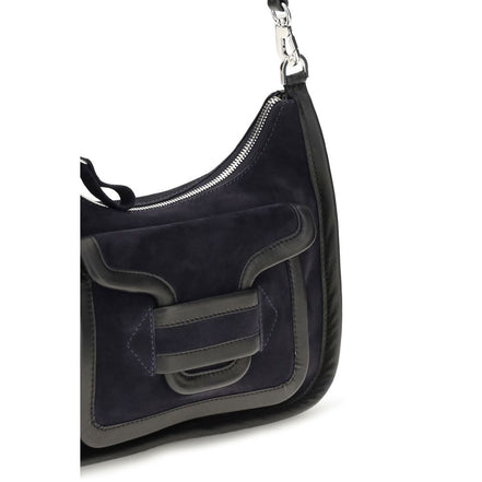 Pierre Hardy Black Calf Leather Bos Taurus Shoulder Bag