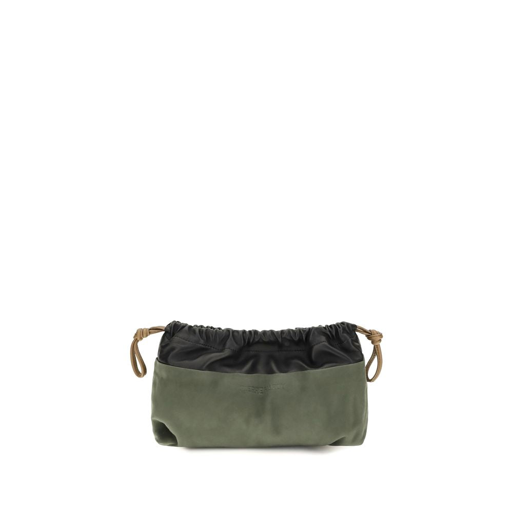 Δίχρωμη clutch τσάντα Bos Taurus από δέρμα μοσχαριού Pierre Hardy  