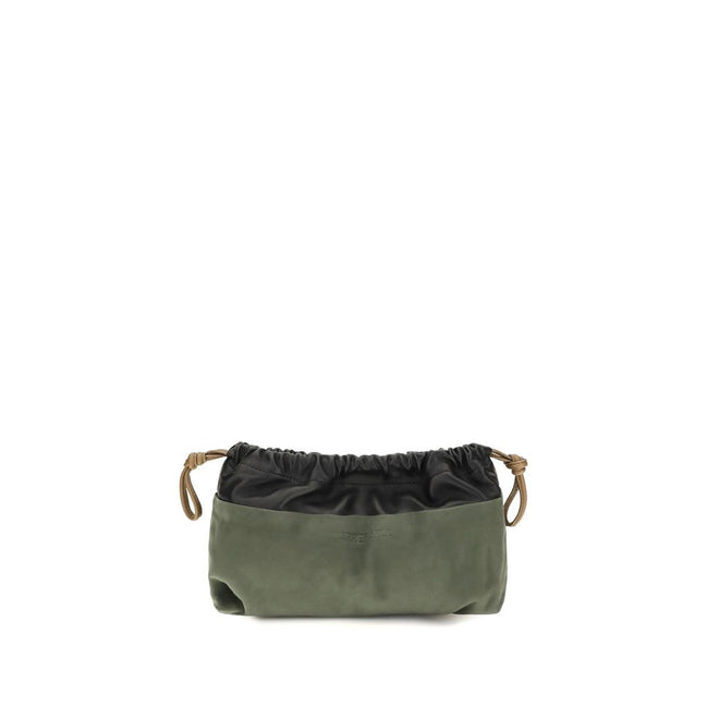 Δίχρωμη clutch τσάντα Bos Taurus από δέρμα μοσχαριού Pierre Hardy  