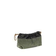 Δίχρωμη clutch τσάντα Bos Taurus από δέρμα μοσχαριού Pierre Hardy  