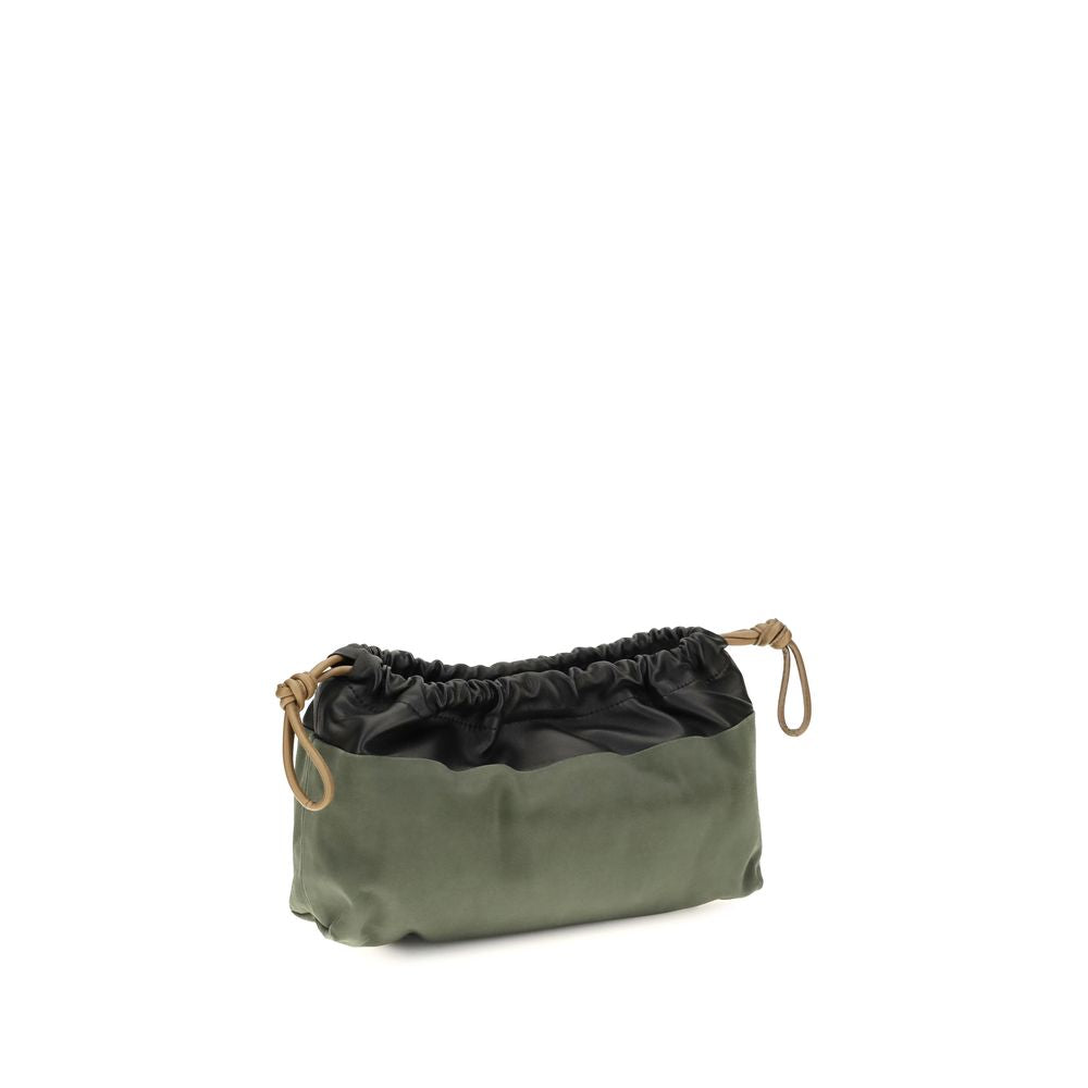 Δίχρωμη clutch τσάντα Bos Taurus από δέρμα μοσχαριού Pierre Hardy  