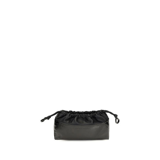 Pierre Hardy μαύρο clutch από δέρμα μοσχαριού Bos Taurus