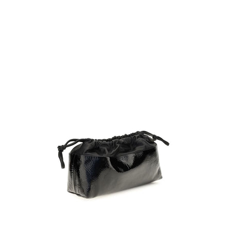 Pierre Hardy μαύρο clutch από δέρμα μοσχαριού Bos Taurus