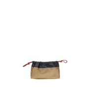 Pierre Hardy Beige Calf Leather Bos Taurus Clutch Bag