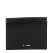 Jil Sander Black Leather Cardholder
