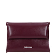 Jil Sander Red Leather Wallet