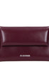 Jil Sander Red Leather Wallet
