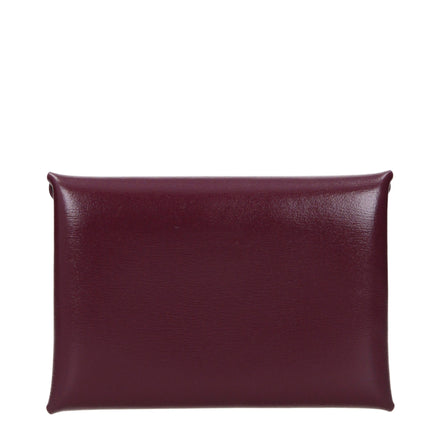 Jil Sander Red Leather Wallet