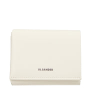 Πορτοφόλι Jil Sander από μπεζ δέρμα