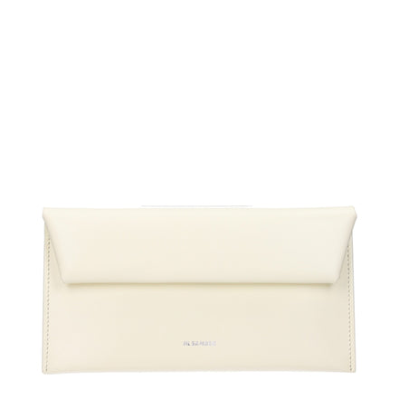 Πορτοφόλι Jil Sander από μπεζ δέρμα