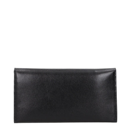 Πορτοφόλι Jil Sander Μαύρο Δερμάτινο  