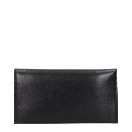 Πορτοφόλι Jil Sander Μαύρο Δερμάτινο  