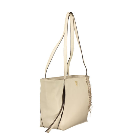 Guess Jeans Beige Polyurethane Women's Bag