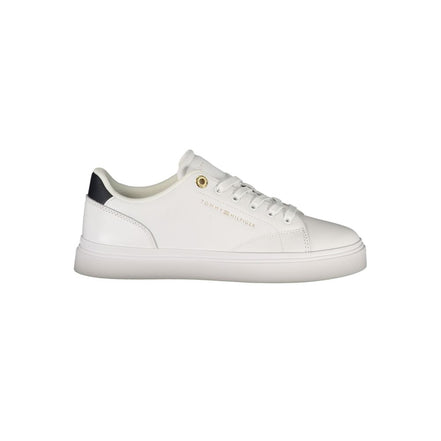 Tommy Hilfiger Bianco Polyurethane Women's Sneaker