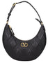 Valentino Garavani Black Leather Shoulder Bag