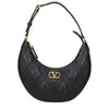 Valentino Garavani Black Leather Shoulder Bag