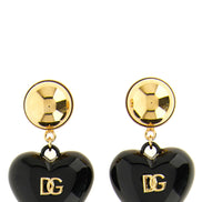 Σκουλαρίκια Dolce & Gabbana από μαύρο ορείχαλκο