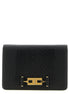 Elisabetta Franchi Black Polyester Clutch Bag