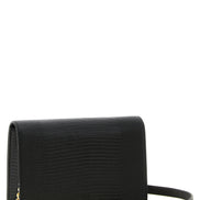 Elisabetta Franchi Black Polyester Clutch Bag
